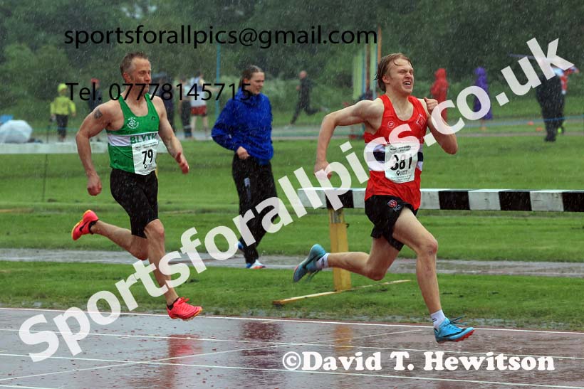 200 metres, NEGP 2, Monkton Stadium.  Photo: David T. Hewitson/Sports for All Pics